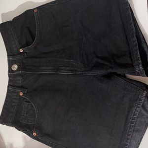 Zara black shorts